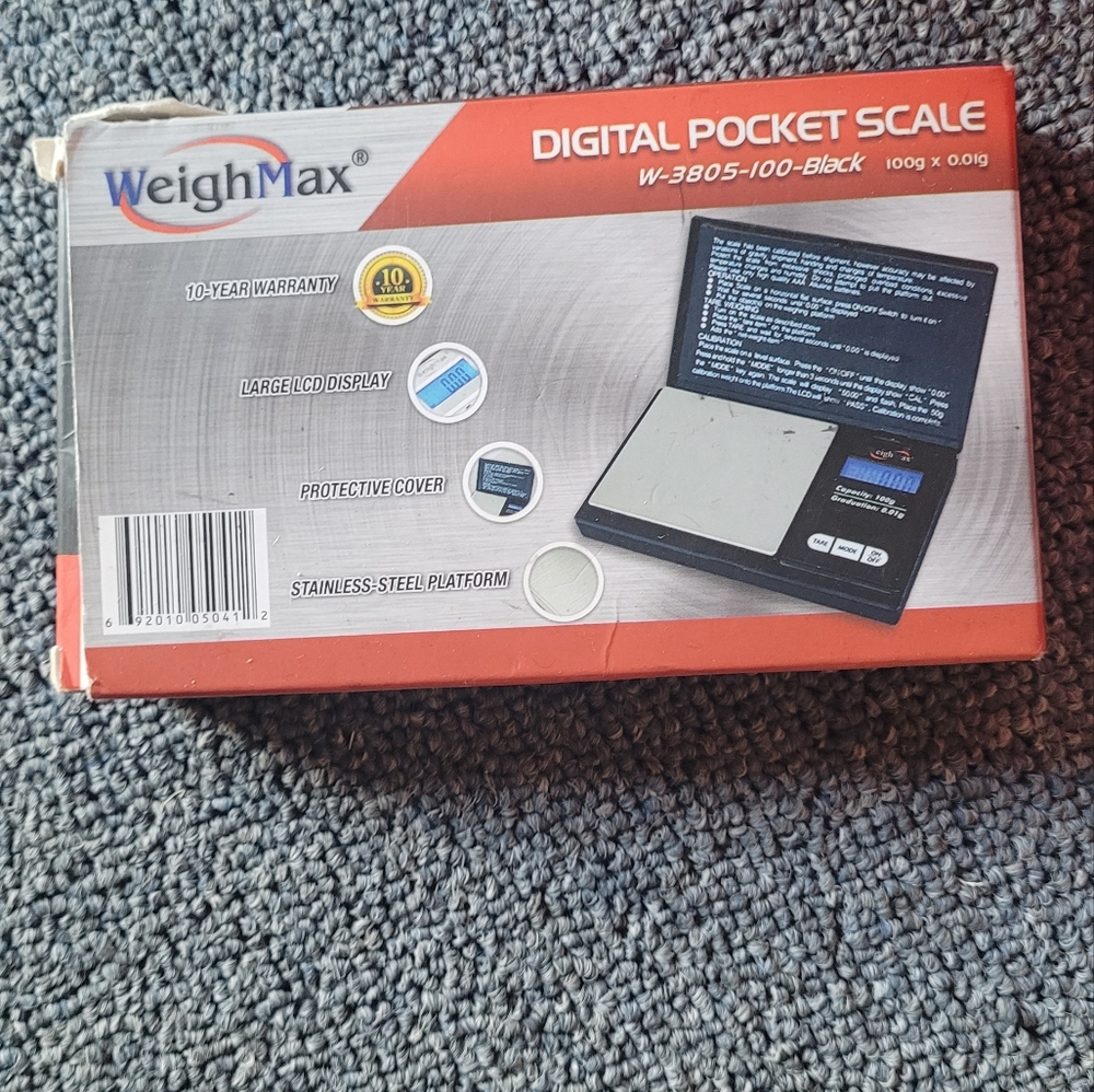 Way Max digital pocket scale EUC